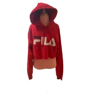 Fila half hoodie